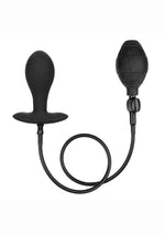 Load image into Gallery viewer, Weighted Silicone Inflatable Plug - Black - Large
