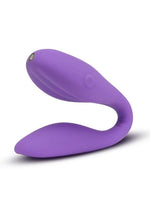Load image into Gallery viewer, Wellness Duo Rechargeable Silicone Couples Vibrator - Purple
