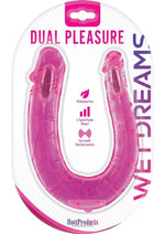 Load image into Gallery viewer, Wet Dreams Dual Pleasure Frenzy Double Dong - Pink/Pink Passion - 12in
