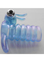Load image into Gallery viewer, Wet Dreams Vibrating Plump Bunny Rabbit Sleeve - Blue
