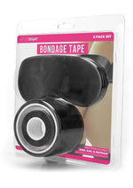 Load image into Gallery viewer, WhipSmart Bondage Tape - Black - 100ft
