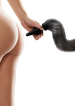 Load image into Gallery viewer, WhipSmart Foxtail Furry 16in Playset with Silicone Butt Plug
