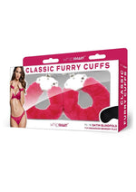 Load image into Gallery viewer, WhipSmart Furry Cuffs with Eye Mask - Hot Pink/Pink
