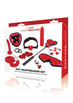 Load image into Gallery viewer, WhipSmart Heartbreaker - Black/Red - 10 Piece/Set

