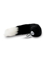 Load image into Gallery viewer, WhipSmart Metal Plug with 14in Indigo Fox Tail
