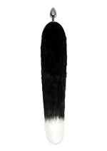 Load image into Gallery viewer, WhipSmart Metal Plug with 14in Indigo Fox Tail
