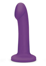 Load image into Gallery viewer, WhipSmart Remote Control Rechargeable Silicone G-Spot/P-Spot Dildo - Purple - 7in
