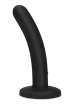 Load image into Gallery viewer, WhipSmart Rechargeable Silicone Slimline Dildo - Black - 5in
