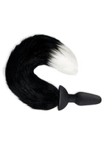 Load image into Gallery viewer, WhipSmart Silicone Remote Plug 3.75in with Fox Tail - Black
