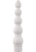 Load image into Gallery viewer, White Nights Ribbed Waterproof Vibrator - White - 7in
