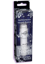 Load image into Gallery viewer, White Nights Velvet Touch Pocket Rocket Waterproof - White
