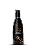 Load image into Gallery viewer, Wicked Aqua Water Based Flavored Lubricant Salted Caramel - 2oz
