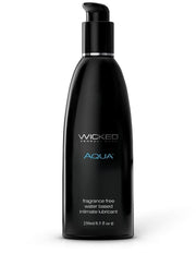 Wicked Aqua Water Based Lubricant Fragrance Free - 8.5oz