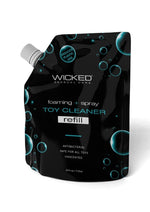Load image into Gallery viewer, Wicked Sensual Foam and Fresh Toy Cleaner Refill Pouch - 24oz.
