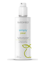 Load image into Gallery viewer, Wicked Simply Water Based Flavored Lubricant 4oz - Pear
