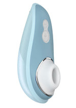 Load image into Gallery viewer, Womanizer Liberty Rechargeable Silicone Clitoral Stimulator - Blue/Powder Blue

