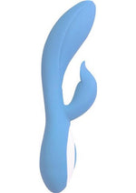 Load image into Gallery viewer, Wonderlust Harmony Rechargeable Silicone Vibrator - Blue
