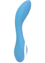 Load image into Gallery viewer, Wonderlust Serenity Rechargeable Silicone Vibrator - Blue
