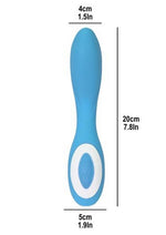 Load image into Gallery viewer, Wonderlust Serenity Rechargeable Silicone Vibrator
