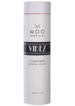 Load image into Gallery viewer, Woo Vibez Rechargeable Silicone Clitoral Stimulator - Rose Gold/White
