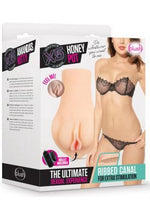 Load image into Gallery viewer, X5 Honey Pot Masturbator with Bullet - Pussy - Flesh/Vanilla
