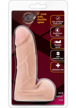 Load image into Gallery viewer, X5 Plus Cock Dildo with Balls - Vanilla - 5.5in
