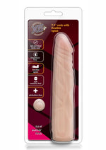 Load image into Gallery viewer, X5 Plus Cock with Flexible Spine - Flesh/Vanilla - 7.5in
