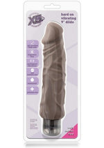 Load image into Gallery viewer, X5 Plus Hard On Vibrating Dildo - Caramel - 9in
