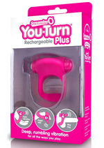 Load image into Gallery viewer, You-Turn Rechargeable Plus Silicone Ring Waterproof - Pink/Strawberry
