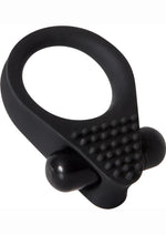 Load image into Gallery viewer, Zero Tolerance Black Knight Silicone Vibrating Textured Cockring - Black
