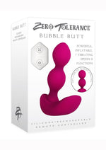 Load image into Gallery viewer, Zero Tolerance Bubble Butt Silicone Inflatable Rechargeable Anal Plug with Remote Control - Red