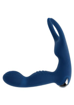 Load image into Gallery viewer, Zero Tolerance By All Means Rechargeable Silicone Anal Vibrator with Remote - Blue
