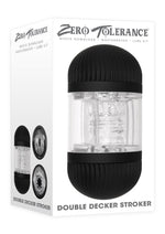 Load image into Gallery viewer, Zero Tolerance Double Decker Stroker - Black/Clear
