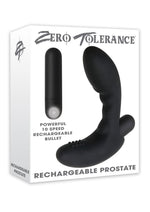Load image into Gallery viewer, Zero Tolerance Eternal P-Spot Rechargeable Silicone Prostate Massager - Black

