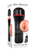 Load image into Gallery viewer, Zero Tolerance Pop On The Go Realistic Vagina Stroker - Vanilla
