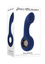 Load image into Gallery viewer, Zero Tolerance Reach Rechargeable Silicone Anal Plug - Blue
