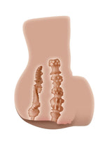 Load image into Gallery viewer, Zero Tolerance Rear Beauty Rechargeable Dual Vibrating Realistic Ass and Vagina

