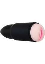 Load image into Gallery viewer, Zero Tolerance Shell Shock Rechargeable Vibrating Pussy Stroker with DVD Download - Black
