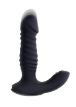 Load image into Gallery viewer, Zero Tolerance Striker Rechargeable Silicone Thrusting Anal Vibrator with Remote Control - Black
