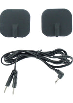 Load image into Gallery viewer, Zeus Electrosex Adhesive Silicone Pads - Black - 2 Pack
