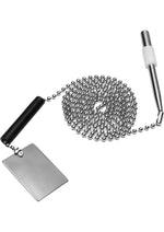 Load image into Gallery viewer, Zeus Electrosex Body Light Twilight Wand Electro Conductor - Gray/Metal

