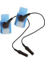 Load image into Gallery viewer, Zeus Electrosex C and B - Penis Bands - Elastic Fit - Black/Blue
