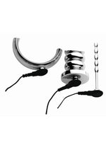 Load image into Gallery viewer, Zeus Electrosex Deluxe Voltaic For Him Stainless Steel E-Stim Kit
