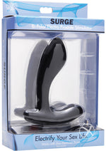 Load image into Gallery viewer, Zeus Electrosex Surge Bi-Polar Electro Silicone Prostate Stimulator - Black
