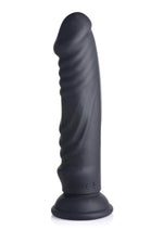 Load image into Gallery viewer, Zeus Vibrating and E-Stim Rechargeable Silicone Dildo with Remote Control
