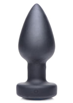 Load image into Gallery viewer, Zeus Vibrating and E-Stim Silicone Rechargeable Anal Plug with Remote Control
