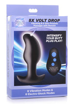 Load image into Gallery viewer, Zeus Vibrating and E-Stimulating Silicone Rechargeable Prostate Massager with Remote Control - Black
