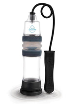 Load image into Gallery viewer, ZOLO Aquapump Auto Pro Silicone Penis Pump - Black/Blue
