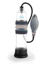Load image into Gallery viewer, ZOLO Aquapump Compact Silicone Penis Pump - Black/Blue
