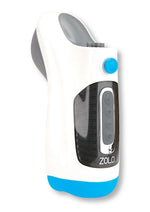 Load image into Gallery viewer, ZOLO Blow Gun Rechargeable Silicone Masturbator - Blue/White
